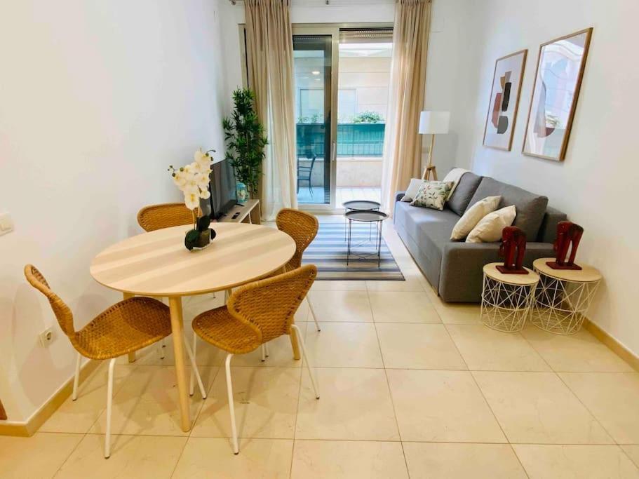 Stylish Apartment With Terrace On The Beachfrom فالنسيا المظهر الخارجي الصورة